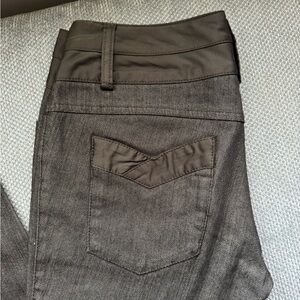 NEW Nanette Lepore Tuxedo Style Denim Jeans 2